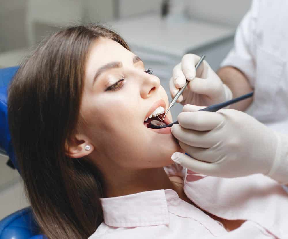 Dental Clinic. Reception, Examination Of The Patient. Teeth Care